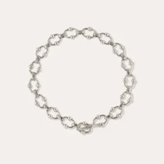 Collier Rivage argenté Gas Bijoux à maillons ovales