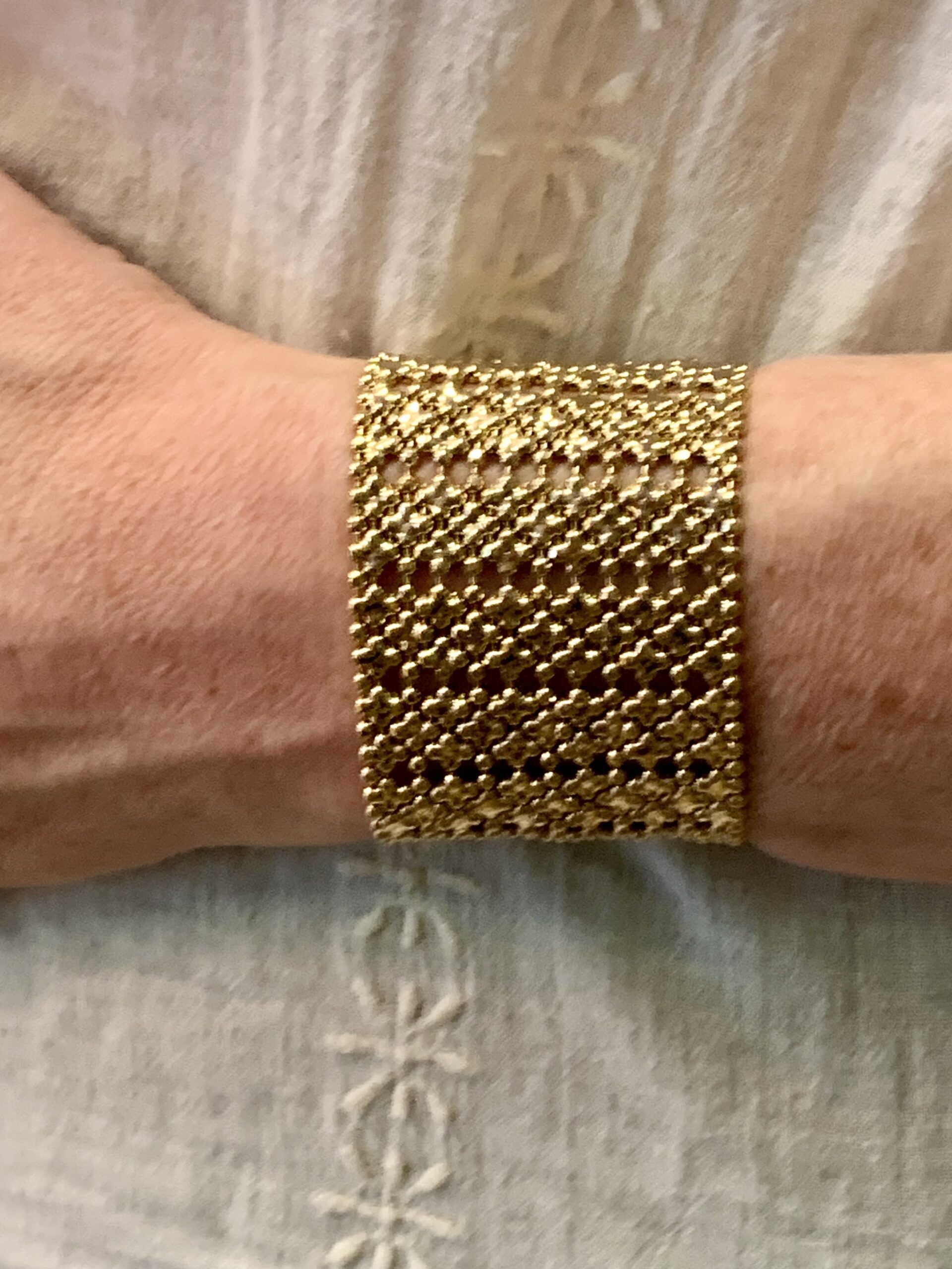 bracelet manchette Chamiro doré Gas Bijoux dody chantilly