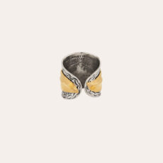 bague plume doree porte femme bijou elegant dody chantilly