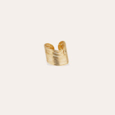 bague wave doree gas bijoux fils metalliques dody chantilly