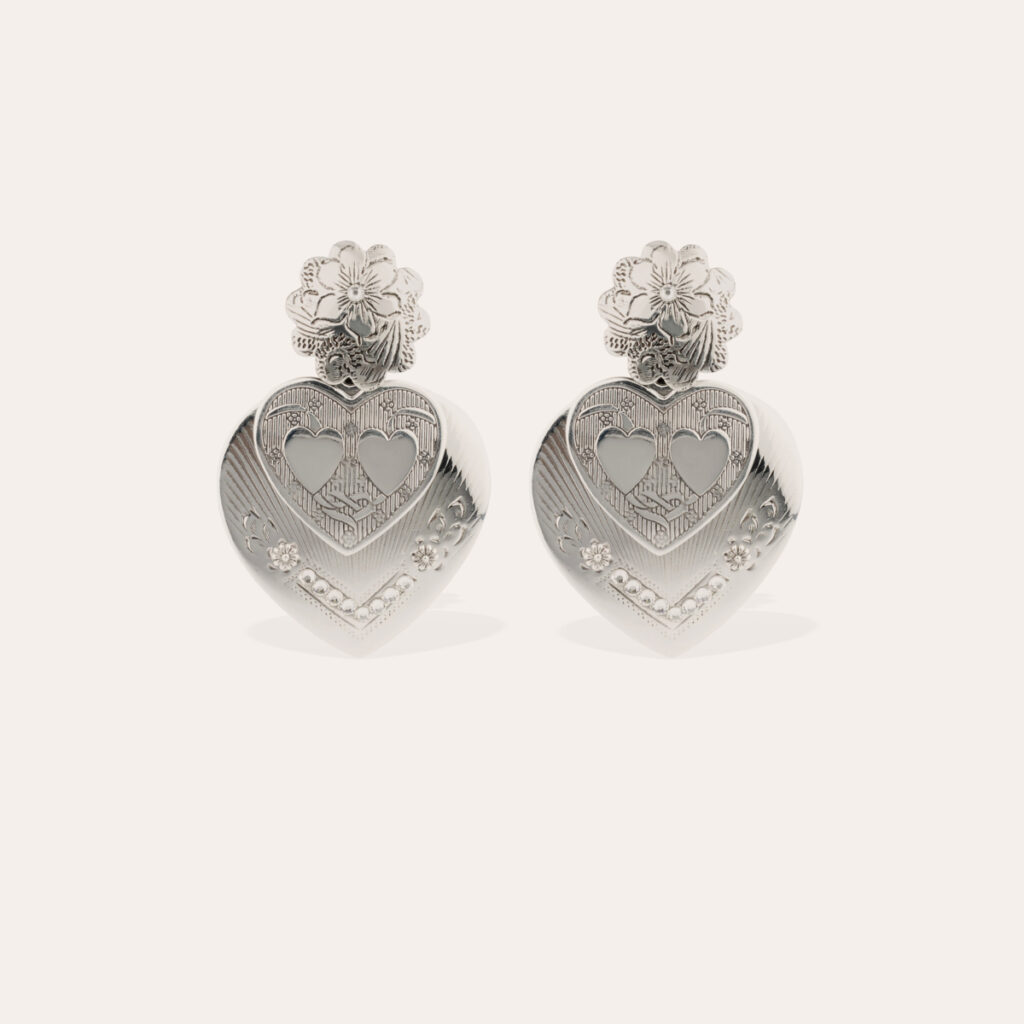 boucles pendantes argentees porte femme bijou elegant dody boutique chantilly