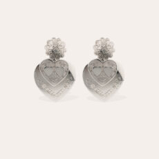 boucles pendantes argentees porte femme bijou elegant dody boutique chantilly