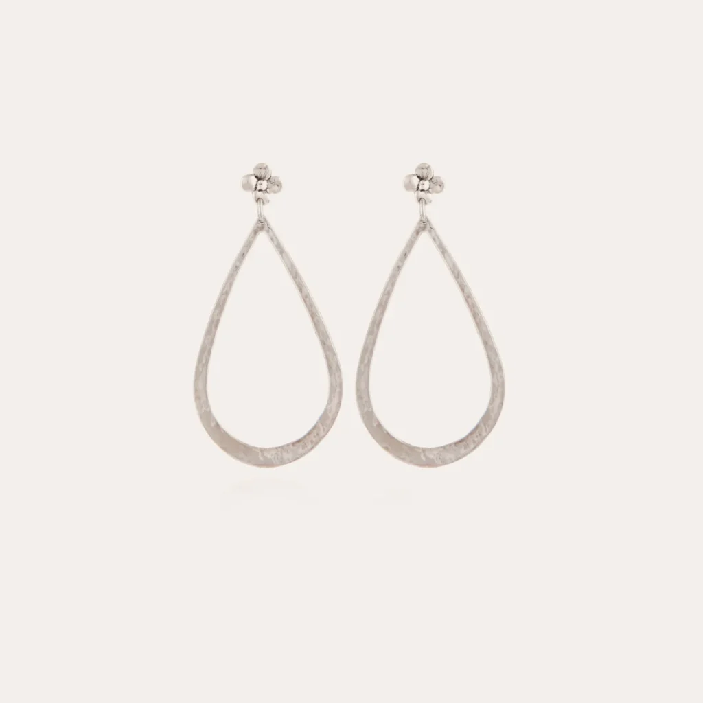 boucles femme bijou chic argente chantilly dody boutique