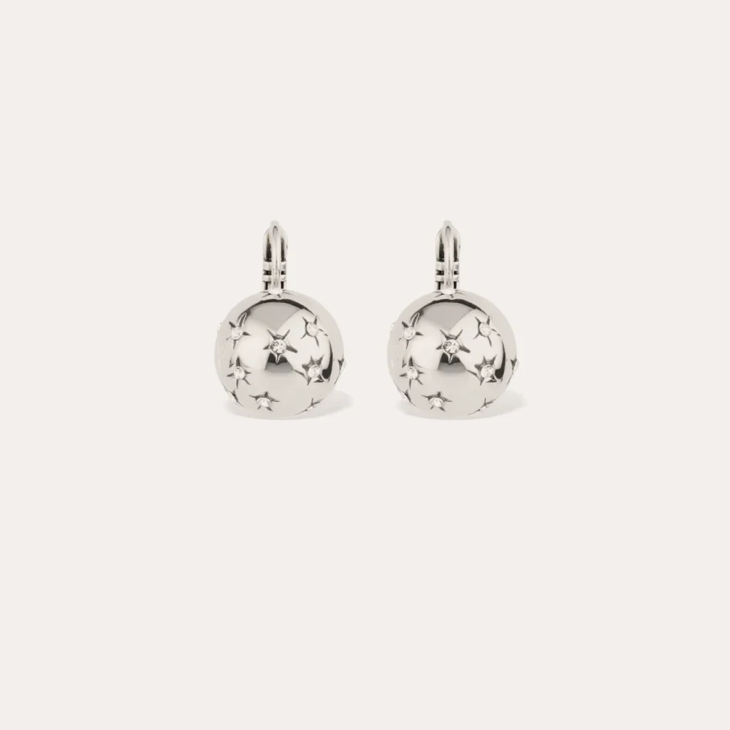 boucles oreilles comete argentees swarovski gas bijoux Dody boutique Chantilly