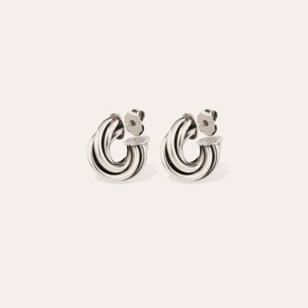 creoles argentees femme bijou chic gas bijoux chantilly dody boutique