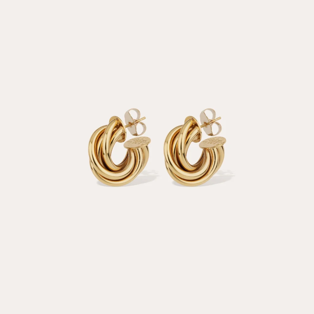 creoles dorees femme bijou chic gas bijoux chantilly dody