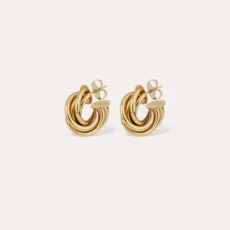 creoles dorees femme bijou chic gas bijoux chantilly dody