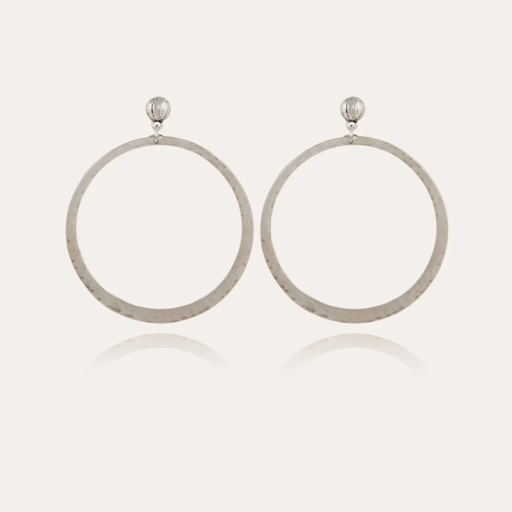 boucles femme bijou chic argente chantilly dody boutique
