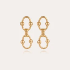 boucles oreilles dorees perles bijou elegant Dody Chantilly Gas bijoux