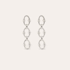 Boucles Rivage 3 mini argentées