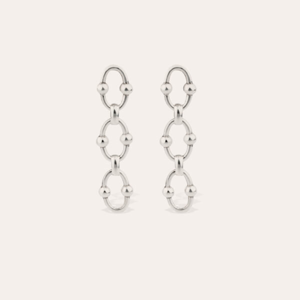 Boucles Rivage 3 mini argentées