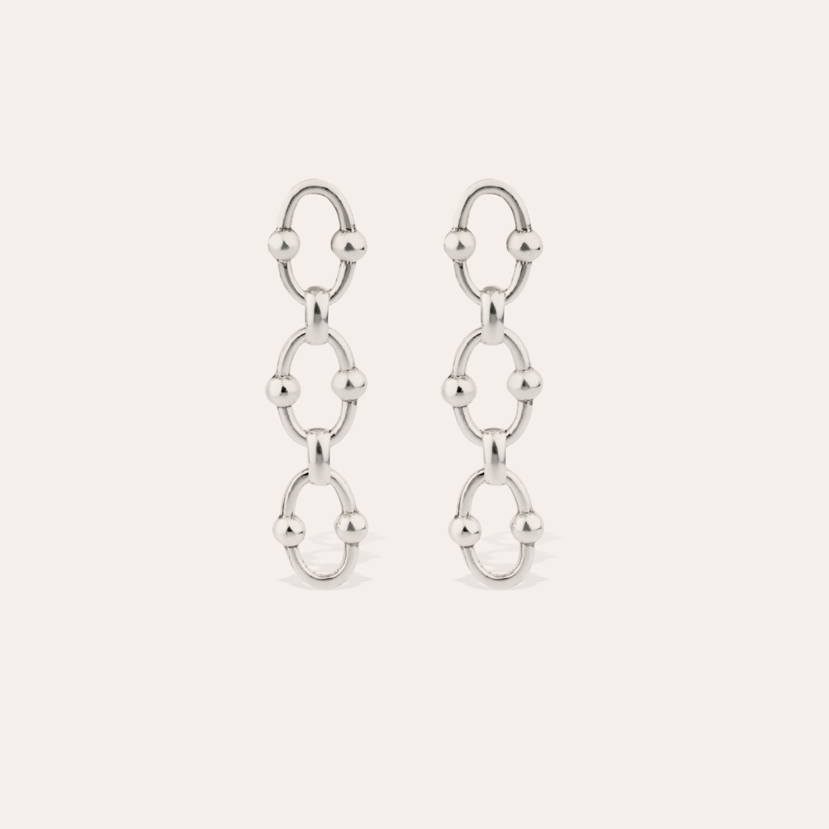 Boucles Rivage 3 mini argentées