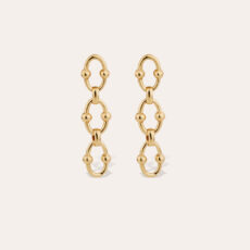 Boucles Rivage 3 mini dorées