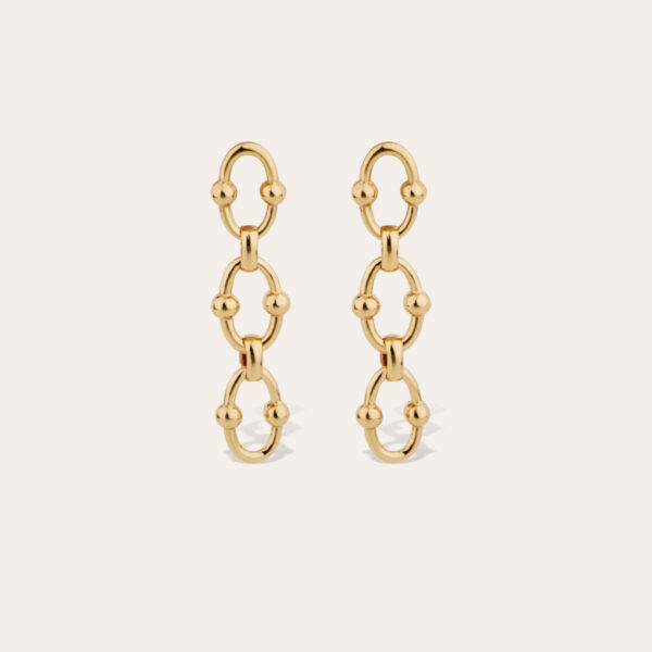 Boucles Rivage 3 mini dorées