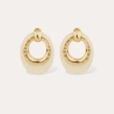 boucles selva gas bijouxfemme bijou chic ivoire dore chantilly dody boutique