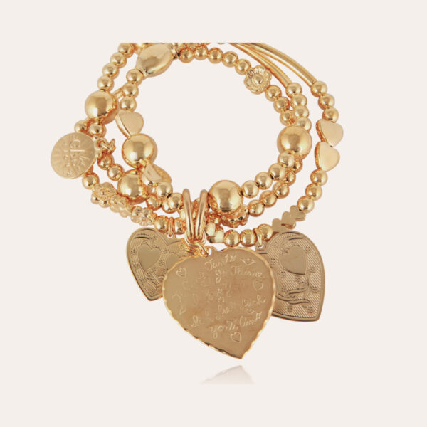 bracelet femme bijou romantique dore chantilly dody