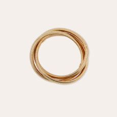 bracelet multi rangs dore porte femme bijou moderne dody chantilly