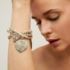 bracelet perles argente porte femme bijou delicat dody chantilly