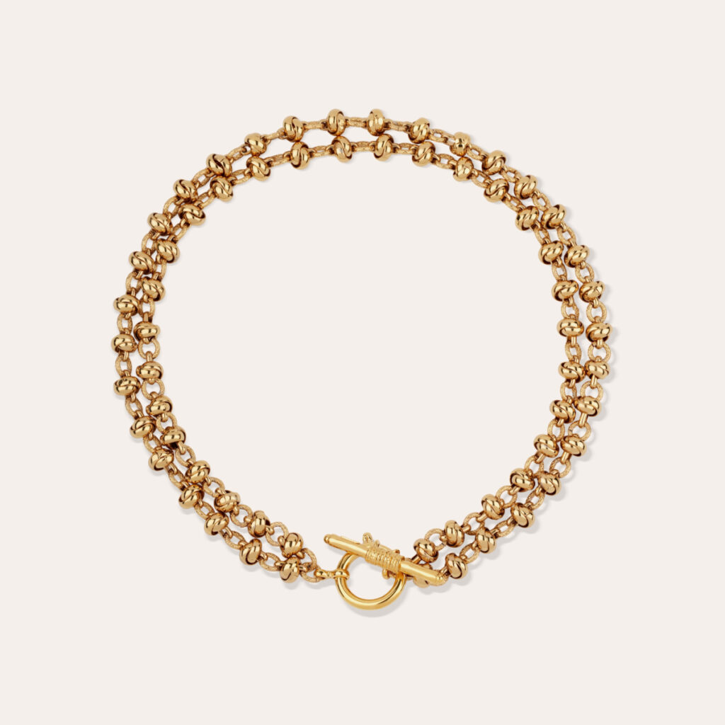 Collier Atik double or