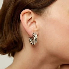 boucles oreilles creoles atik mini argentees gas bijoux dody chantilly