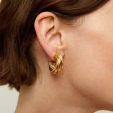 boucles oreilles creoles atik mini dorees gas bijoux dody chantilly