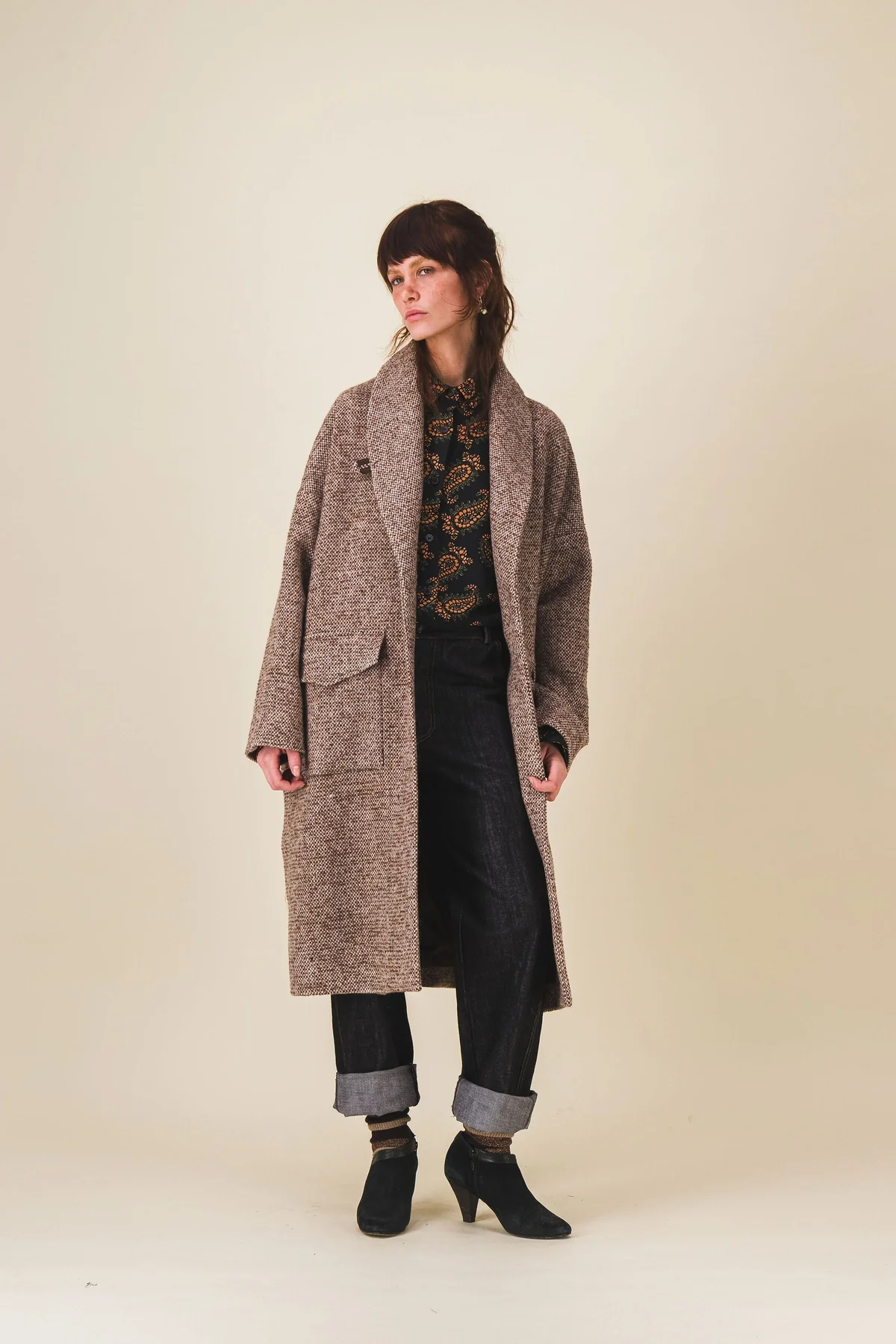 manteau femme look chic parisien chantilly dody boutique